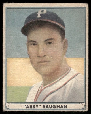 1941 Play Ball Arky Vaughan #10 - Image 1 of 2