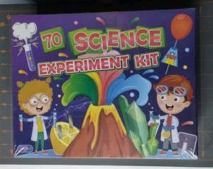 Kids 70 Science Experiment Kit - New Sealed - Educational Fun - Experiments - Picture 1 of 6