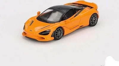 McLaren 750S McLaren 橙色 Mini GT 1: 64 比例压铸模型 TSM MGT00814 出品 — 第 1/3 张图片