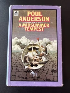 Poul ANDERSON, A MIDSUMMER TEMPEST 1st UK HB Ed 1976, Severn House EX LIBRARY - Picture 1 of 7