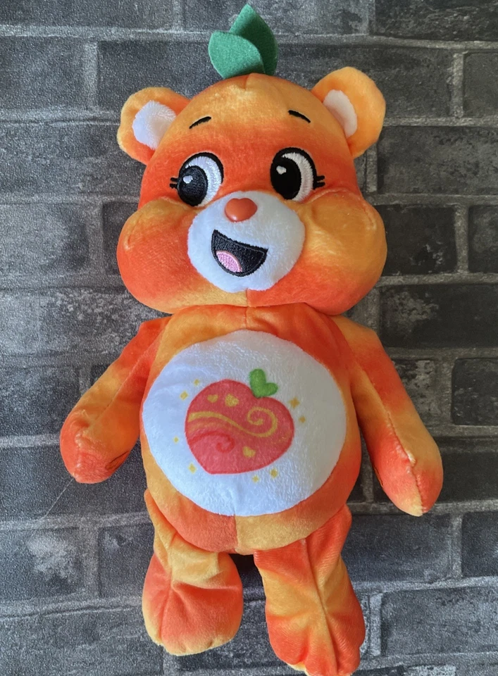Licensed Care Bears Fruity Scented Orange Plush Soft Toy 20cm - image 1 of 4