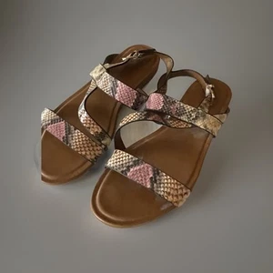 Naturalizer Damen-Riemchensandalen Schlangenledermuster Größe 9,5 - Bild 1 von 5
