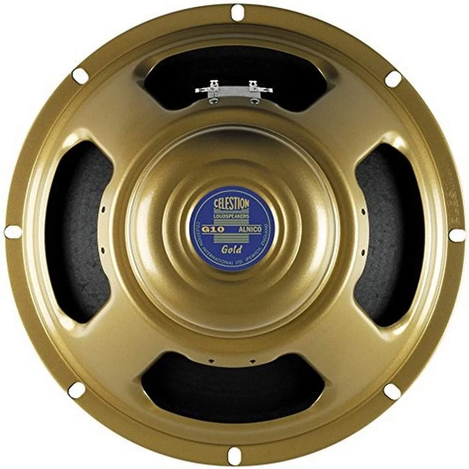 Celestion G10 Gold 40w 10" Alnico Guitar Speaker 8 Ohm Made in UK