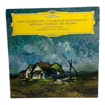 Liszt Smetana Berliner Philharmoniker Karajan LP Deutsche Grammophon Les Prélude - Image 1 of 2