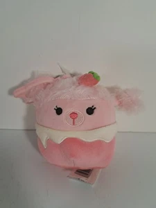 NUEVO CON ETIQUETAS Squishmallows Dulces Híbridos 4" Chloe The Strawberry Poodle Peluche Clip On - Imagen 1 de 3