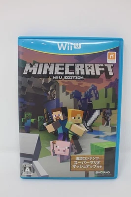 Minecraft Wii U Edition Nintendo Wii U Japanese Ver. Region Lock - Image 1 of 3