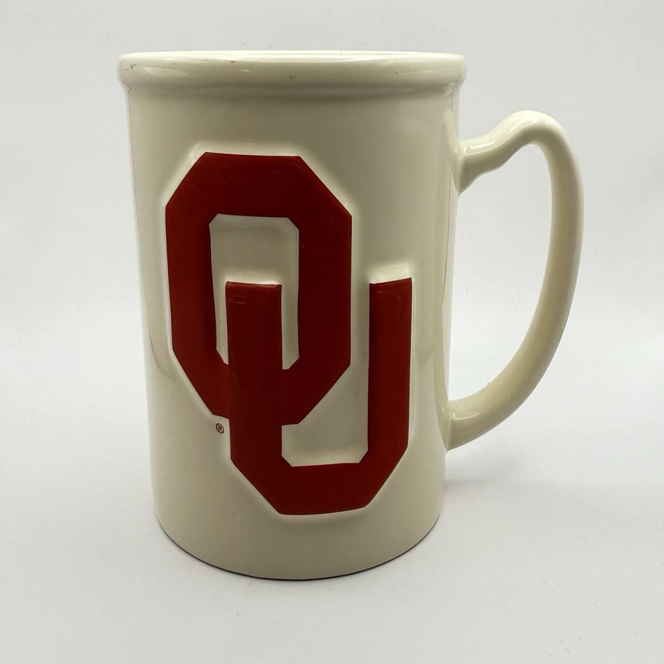 Taza Oklahoma Sooners 16 oz - OU Fútbol Béisbol Baloncesto Foto 1 de 3