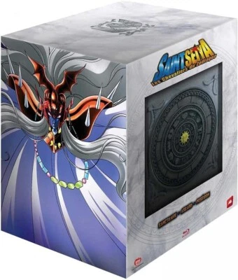 Saint Seiya Les Chevaliers du Zodiaque Coffret Horloge du Sanctuaire Blu-ray - Photo 1/2