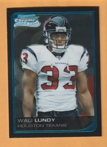 Wali Lundy Houston Texans 2006 Bowman Chrome #8 RC Virginia Cavaliers 10S - Picture 1 of 2