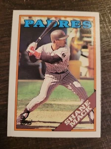 Shane Mack #548 1988 Topps Baseball Card LP Padres - Imagen 1 de 2