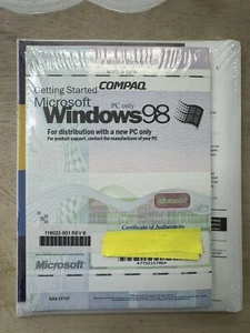 SEALED NEW - vintage Windows 98 NEW VERSION - Photo 1/2