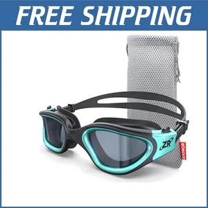 Ultra Comfort Polarized Swim Goggles with Advanced Anti-Fog for All Skill Levels - Picture 1 of 9