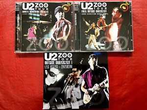 U2 OUTSIDE BROADCAST 1 Beautiful Box 4CD RARE!