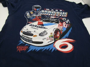 OLD LG. MARK MARTIN NATIONALS SPEEDWAY CAR RACING T-SHIRT - Picture 1 of 2