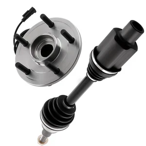 Front CV Axle Shaft Wheel Bearing Hub Assembly Kit For Ram 1500 2012-2018 515151 - Picture 1 of 12
