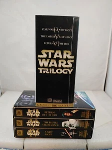 Star Wars Boxed VHS Set Trilogy Special Edition 2000 Digitally Mastered - Picture 1 of 5