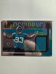 K243,998 - 2019 Panini Unparalleled Undeniable Jerseys #22 Calais Campbell - Picture 1 of 1