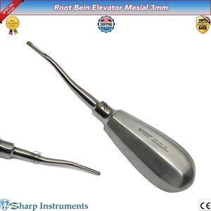 Bein Dental Root Elevator Bayonet Mesial Oral Surgery Tooth Extraction Luxating - Bild 1 von 1