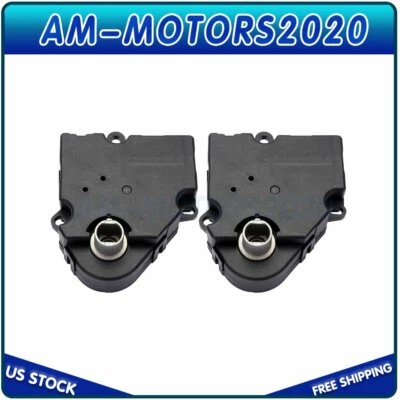 2X For Buick Chevrolet GMC Acadia HVAC A/C Heater Blend Door Actuator 15232218 - Image 1 of 4