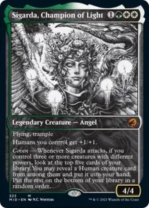 Sigarda, Champion of Light - Innistrad: Midnight Hunt 323 - MTG - LP Mythic FOIL - Picture 1 of 1