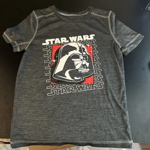 Star Wars Darth Vader Boys Tshirt Size 10 Activewear Jumping Beans - Picture 1 of 3