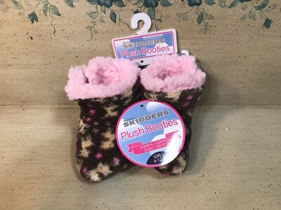 Skidders Infantil Bebé Felpa Sherpa Forrado Zapatilla Botín con Agarre Parte Inferior 6-12M Foto 1 de 3