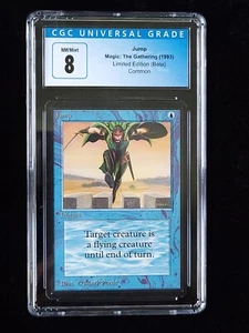 1993 MAGIC THE GATHERING MTG - BETA - JUMP CGC 8 NM/MINT Graded 🔥 - Picture 1 of 3