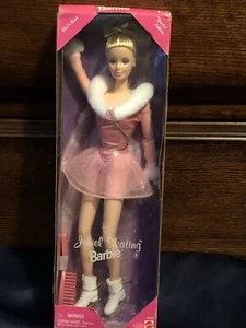 Jewel Skating Barbie Bionda Walmart Edizione Speciale Bambola 1998 Nuova con scatola - Foto 1 di 7