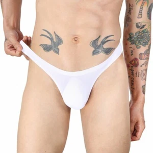 Calzoncillos transpirables para hombre ropa interior calzoncillos espalda en T tanga juguete sexual · - Imagen 1 de 23