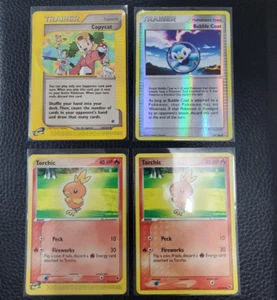 Vintage Pokemon Cards Copycat Bubble Coat Reverse Holo Torchic Promo - Picture 1 of 2