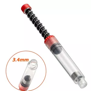 5PCS Stainless Fountain Pen Piston Converter Ink Absorber Filler 3.4mm Diameter - Picture 1 of 9