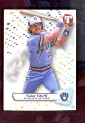 2023 Topps Pristine Refractor ROBIN YOUNT #179 Brewers - Image 1 of 2