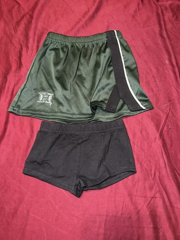 University Of Hawaii Rainbow Warriors Skirt With Shorts Rivalry Threads 24M Cover