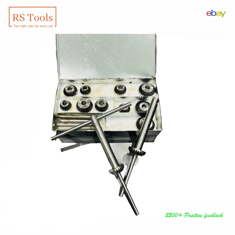 Ventilsitzfräser Satz für Oldtimer und Motorräder 10 Messern + Führungen RSTOOLS - Bild 1 von 4