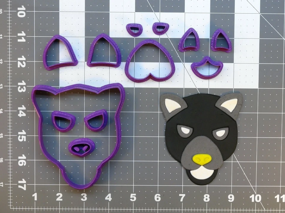 Black Panther 266-574 Cookie Cutter Set - image 1 of 1
