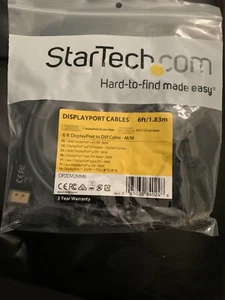 StarTech 6ft DisplayPort to DVI Cable - M/M (DP2DVI2MM6) - Picture 1 of 1