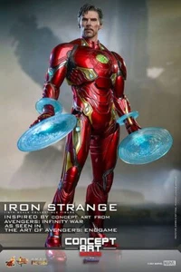 Figura Hot Toys MMS606D41B Concept Art Iron Strange Diecast escala 1/6 de Japón - Imagen 1 de 9