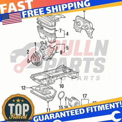 Крышка верхнего ремня ГРМ Toyota Supra 2JZ-GE/GTE 11303-46011 (93-98) - Изображение 1 из 2