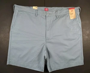 Pantalones Cortos Levi's XX Chino-NUEVO CON ETIQUETAS-Azul Teal Relajado Frente Plano 8" Para Hombre-Talla W44 - Imagen 1 de 13