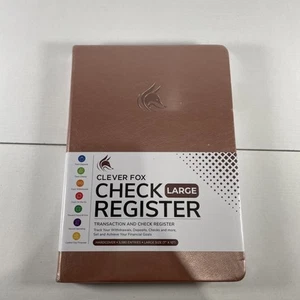 Check Register Book - Deluxe Transaction Register, Accounting Ledger Book, Check - Picture 1 of 3