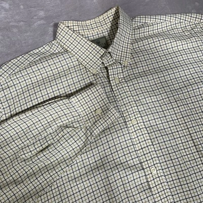 Camisa Beretta Para Hombre 3XL XXXL Cuadros Cuadros Botones Manga Larga 100% Algodón Foto 1 de 4