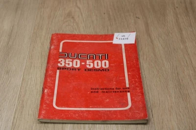 Ducati 350-500 Sport Desmo Instructions   1977 xb11479 - Bild 1 von 3