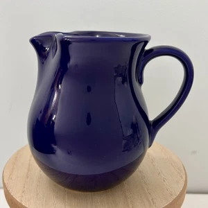 Chantal Cobalt Blue Pitcher Creamer 5”x5” Small Farmhouse Decor - Picture 1 of 8