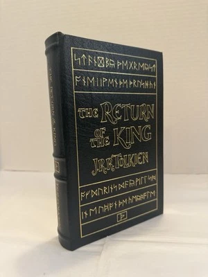 EASTON PRESS w MAP - THE RETURN OF THE KING, TOLKIEN Leather LOTR, MINT - Imagem 1 de 4