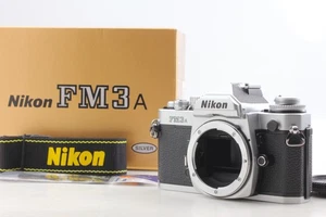 [COMO NUEVO] Cuerpo de cámara fotográfica Nikon FM3A plateada 35 mm SLR de JAPÓN - Imagen 1 de 14