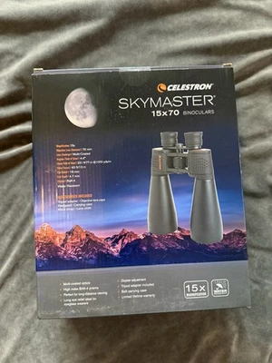 Celestron SkyMaster 15x70mm Binocular - Black - Image 1 of 2