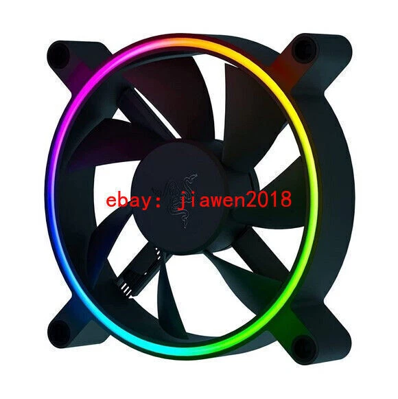 1PCS Razer Kunai Chroma 140mm 1600RPM Max ARGB and PWM Hydraulic Case Fans - Image 1 of 2