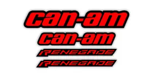 Stickers Aufkleber Can-Am Renegade - RMX Graphics Decals Designs - Bild 1 von 3