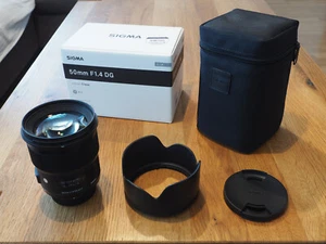 Sigma Art 50mm F1.4 für Nikon F-Mount in neuwertigem Zustand - Bild 1 von 5