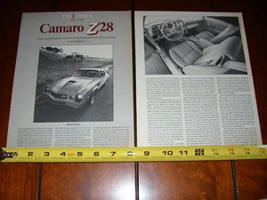 1978 CAMARO Z28  ORIGINAL ARTICLE - Picture 1 of 3